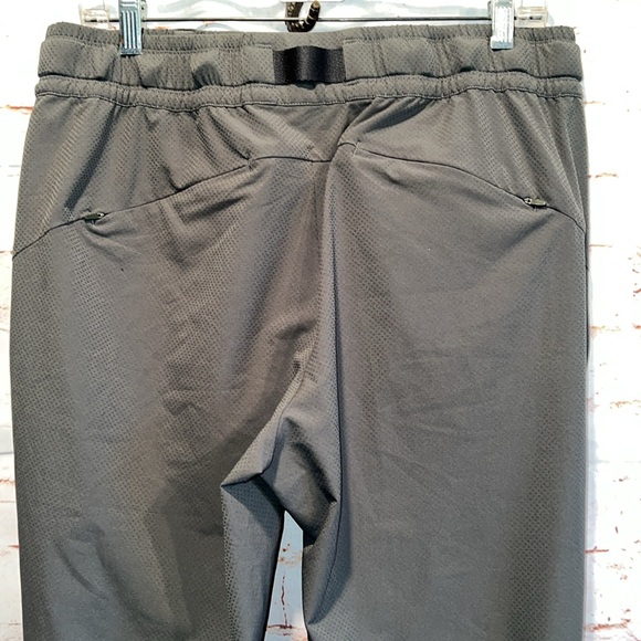 Athleta Pants Womens 12 Gray Quest Jogger Belted Activewear Athletic pull on - Picture 6 of 15